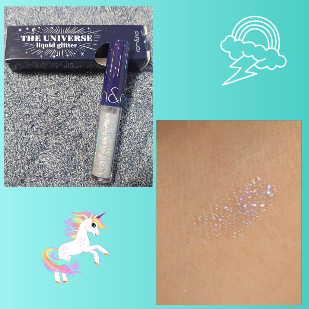 リキッド グリッター シャドウ/rom&nd/グリッターを使ったクチコミ（1枚目）