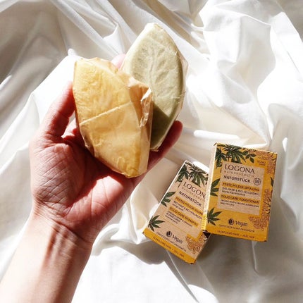 ロゴナ ロゴナ ソリッドシャンプーのクチコミ「.
▶LOGONA
 “ソリッドシャンプー
 “ソリッドヘアコンディショナー”
.
.
ーーー.....」(2枚目)