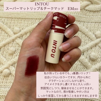 フォーエバー フィット ルージュ/leur charme/口紅を使ったクチコミ(2枚目)
