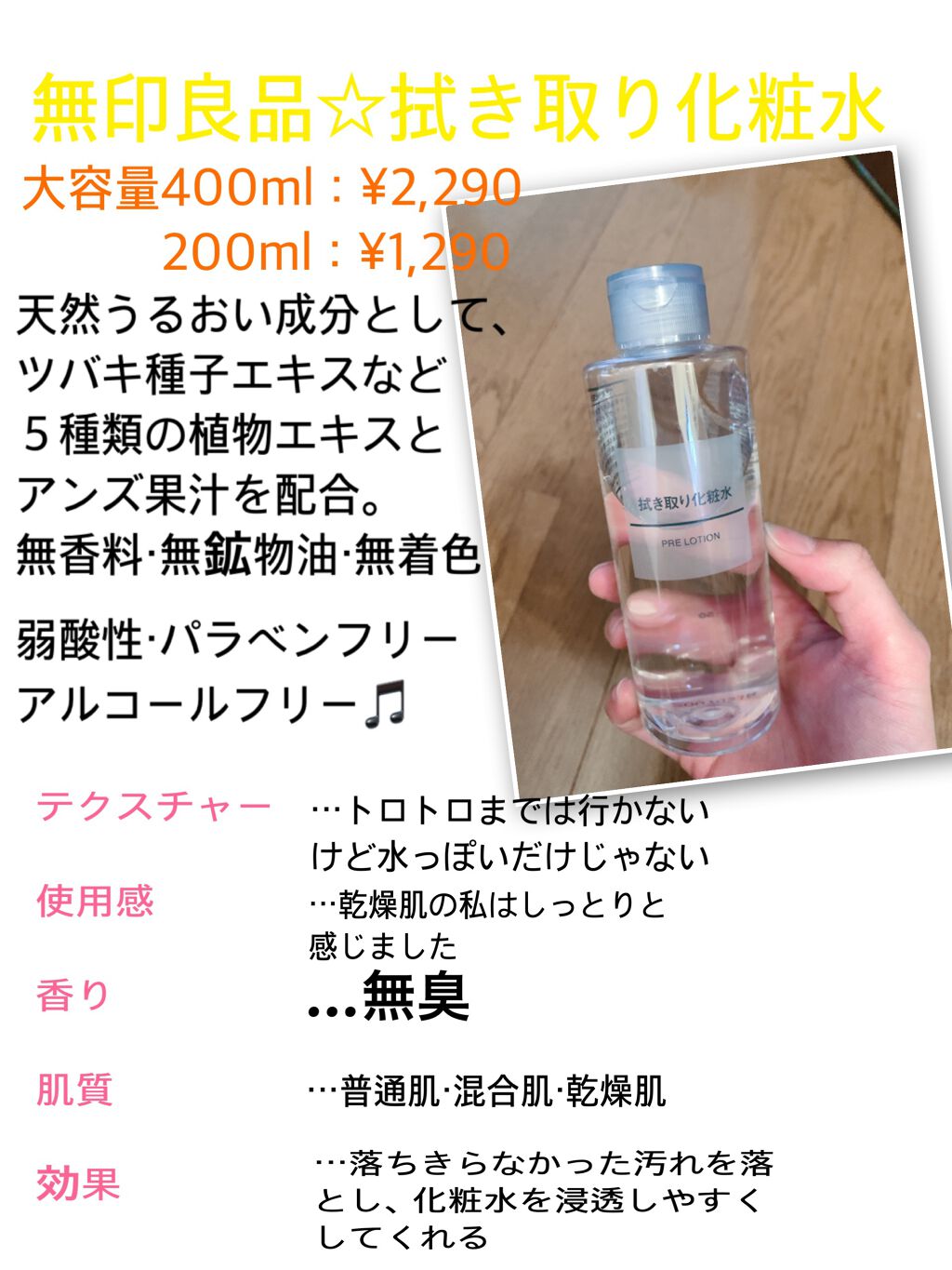 ふきとり化粧水/ちふれ/拭き取り化粧水を使ったクチコミ(2枚目)