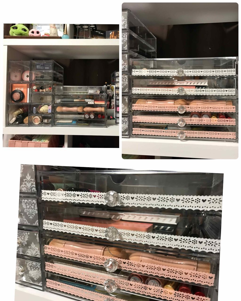 重なるアクリルケース2段引出・大/無印良品/その他化粧小物を使ったクチコミ(1枚目)