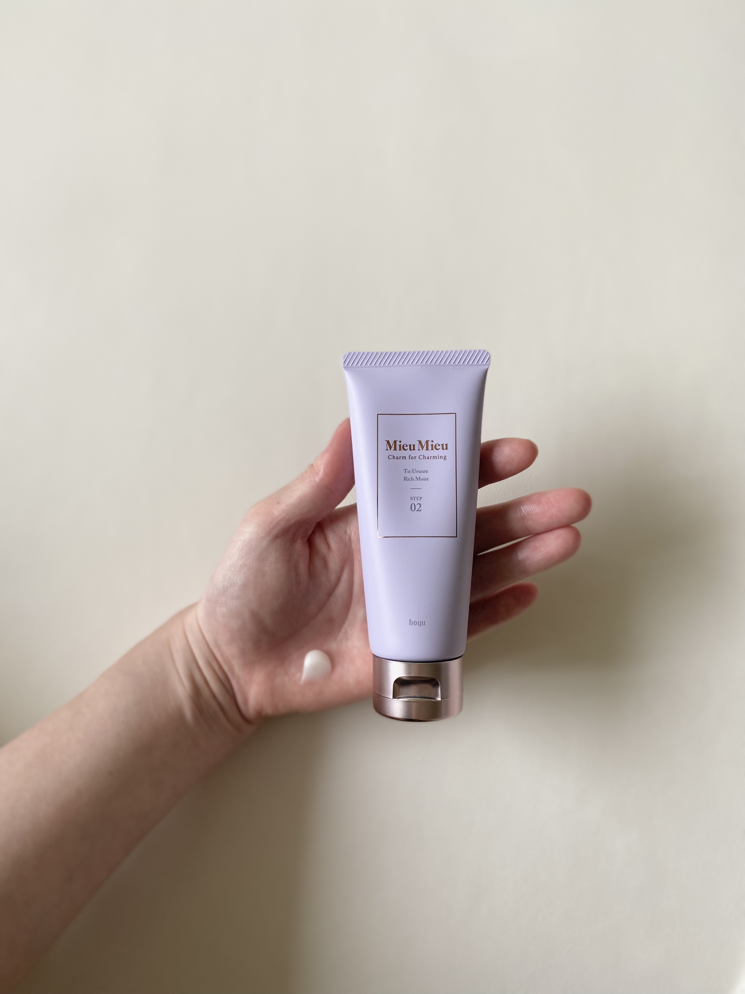 とぅるんて リッチモイスト ２剤：リッチモイスト/MieuMieu/洗い流すヘアトリートメントを使ったクチコミ（3枚目）