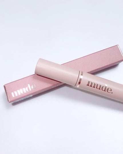 インスパイアロングラッシュ カーリングマスカラ/mude./マスカラを使ったクチコミ(4枚目)