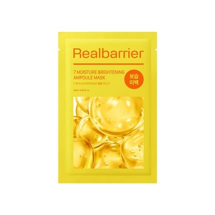 Real Barrier 7モイスチャーブライトニングアンプルマスク
