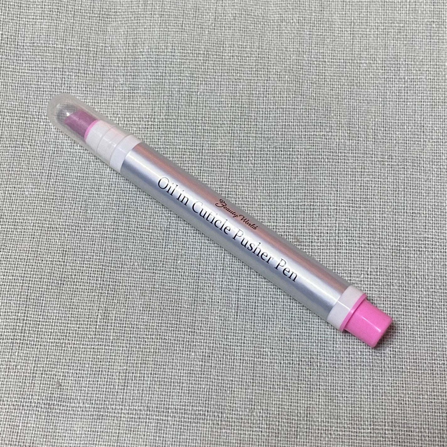 オイルインキューティクルプッシャーペン/ビューティーワールド/ネイル用品を使ったクチコミ(1枚目)