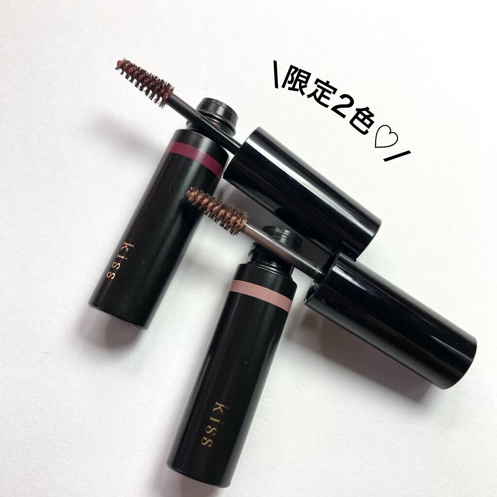 スタイリング アイブロウマスカラ/KiSS/眉マスカラを使ったクチコミ（3枚目）