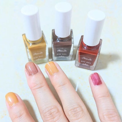 ミニネイル/パラドゥ/マニキュアを使ったクチコミ(3枚目)