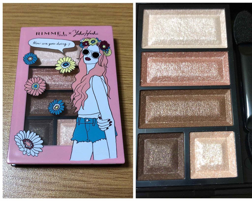 ショコラスウィート アイズ/リンメル ロンドン/アイシャドウパレットを使ったクチコミ（2枚目）