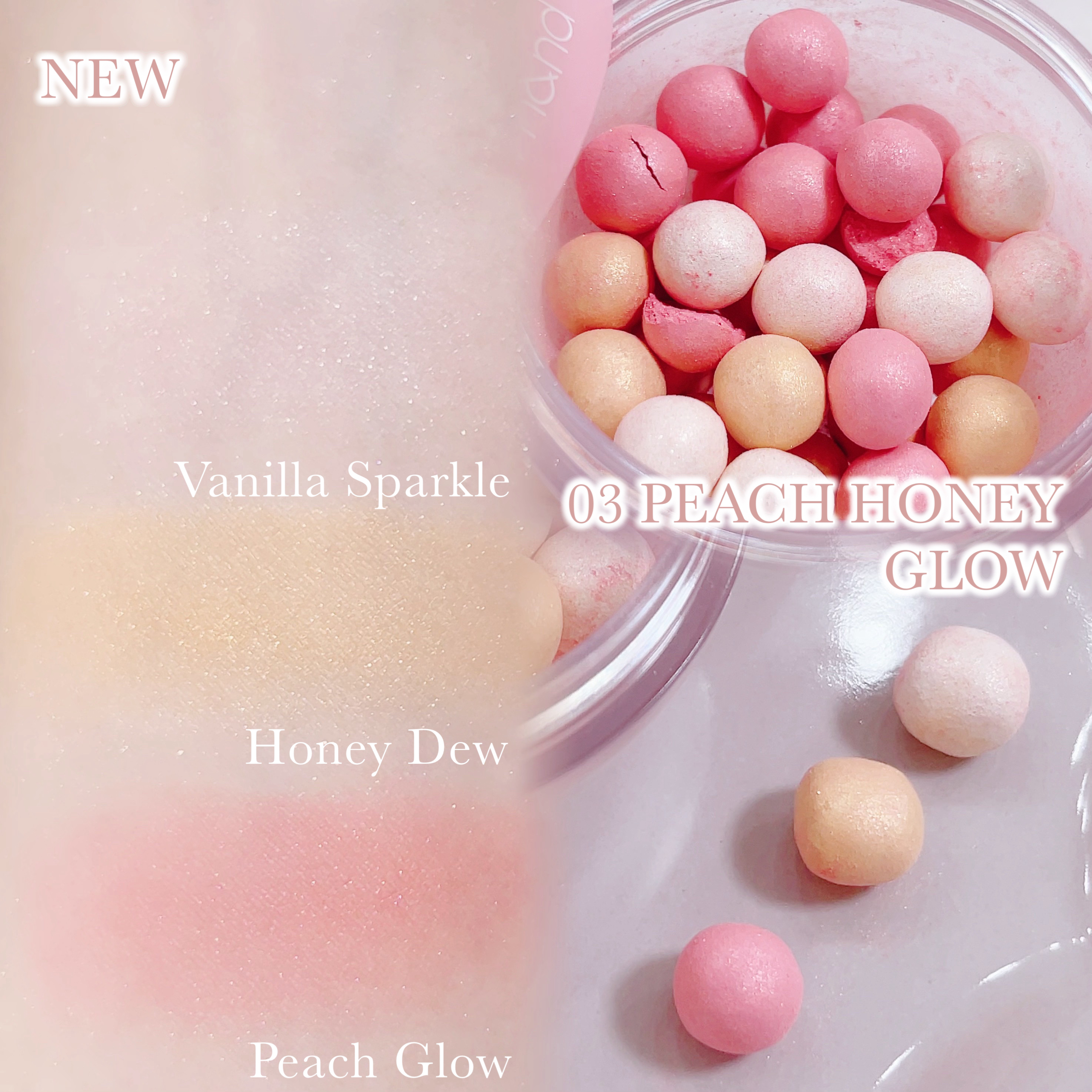 2024年冬新作ルースパウダー】シアーパールパウダー｜rom&ndを全色