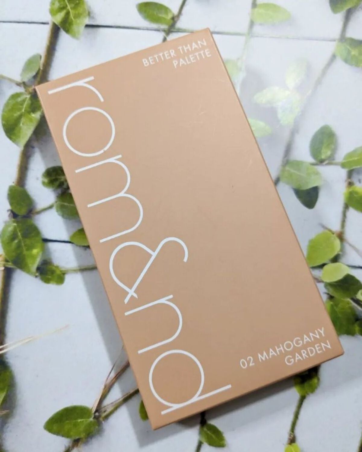 ベターザンパレット/rom&nd/アイシャドウパレットを使ったクチコミ(1枚目)