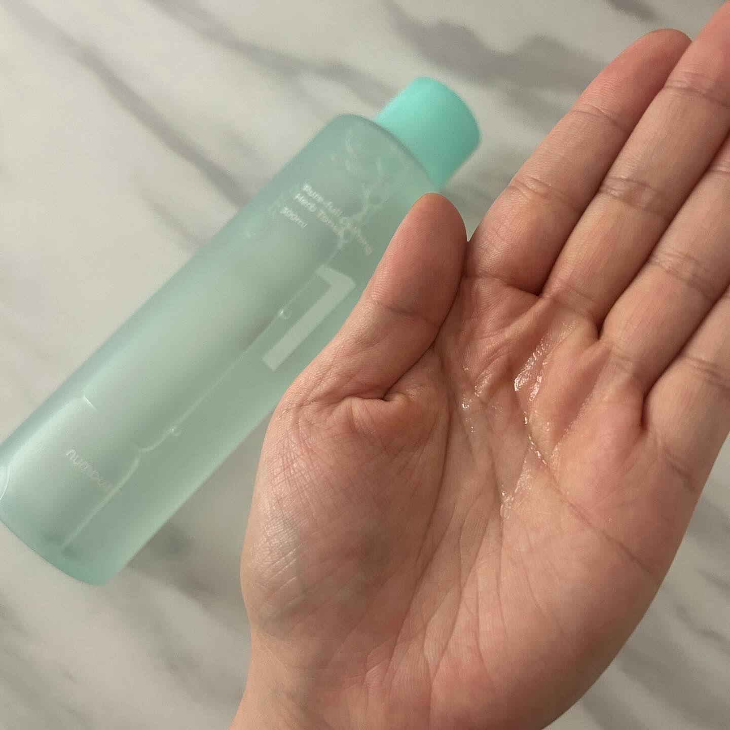 1番 青草たっぷり93％整肌トナー/numbuzin/化粧水を使ったクチコミ（2枚目）