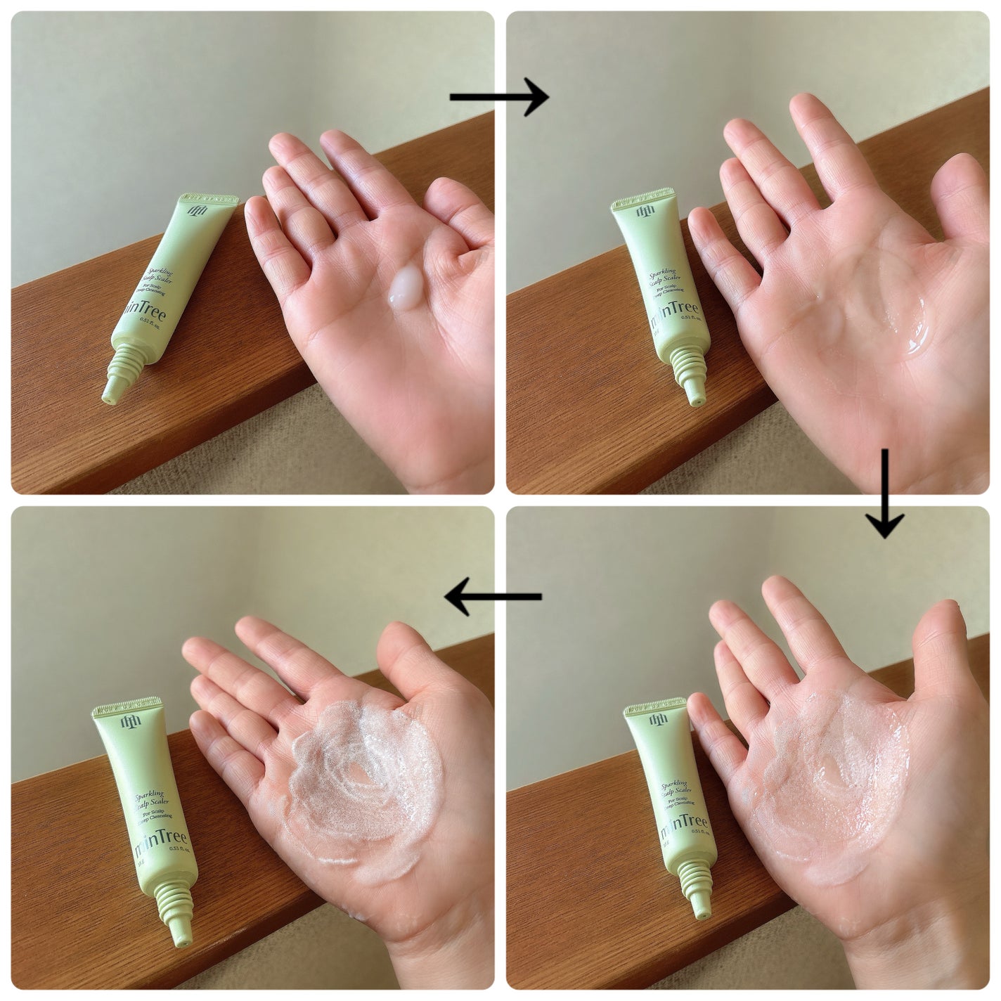 スパークリングスカルプスケーラー/ミンツリー/頭皮ケアを使ったクチコミ(3枚目)