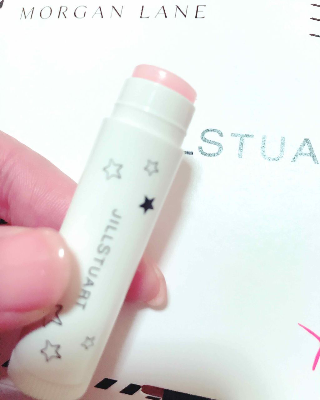 リラックス リップクリーム V/JILL STUART/リップケアを使ったクチコミ（3枚目）