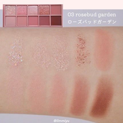 ベターザンパレット/rom&nd/アイシャドウパレットを使ったクチコミ(6枚目)