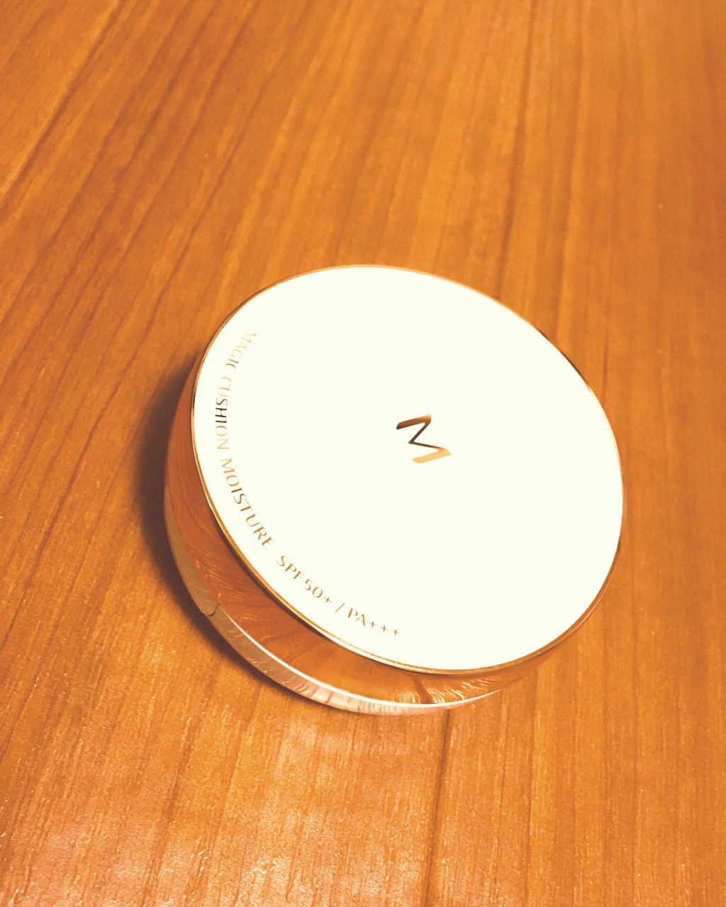 M クッション ファンデーション(モイスチャー)/MISSHA/クッションファンデーションを使ったクチコミ(1枚目)