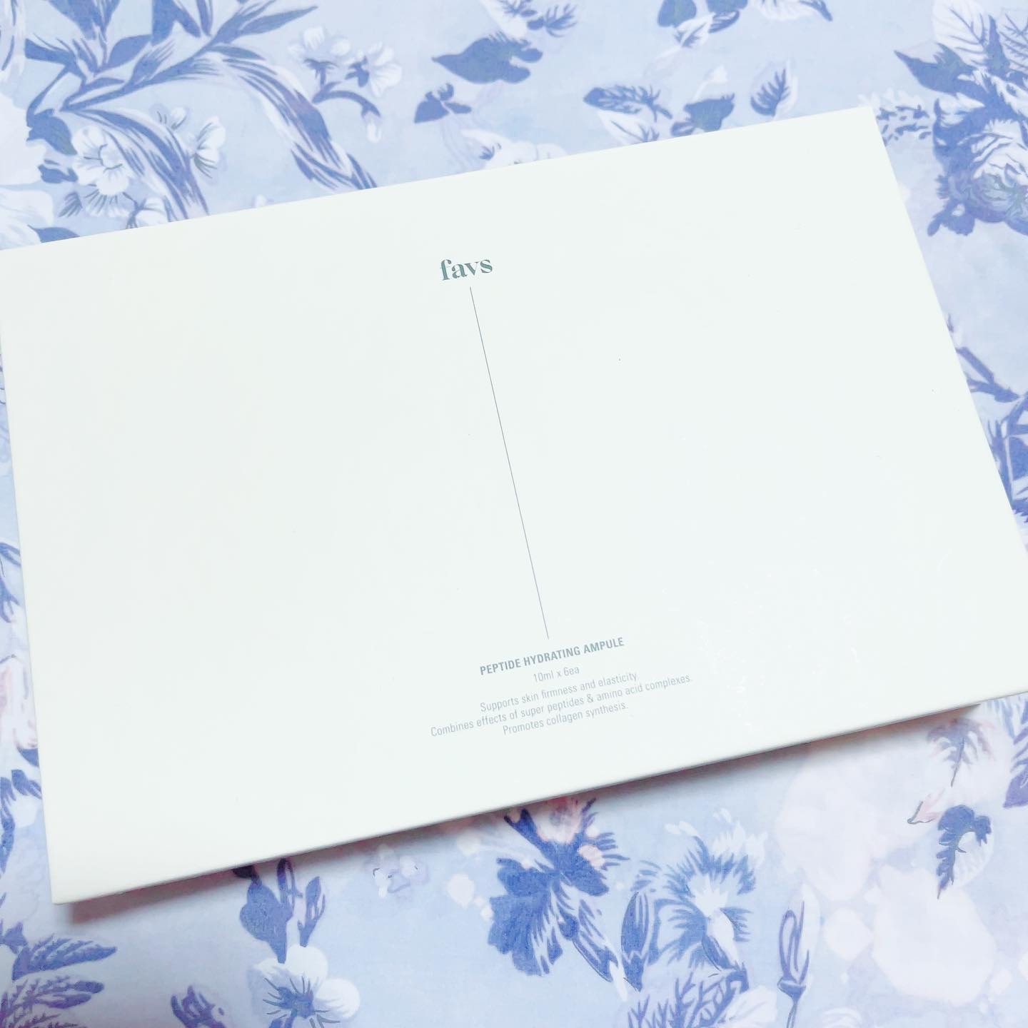 ペプチドハイドレーティングアンプル 6ea/favs/美容液を使ったクチコミ（2枚目）