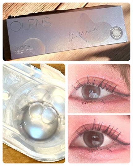 Double Tint 1day/OLENS/カラーコンタクトレンズを使ったクチコミ(1枚目)