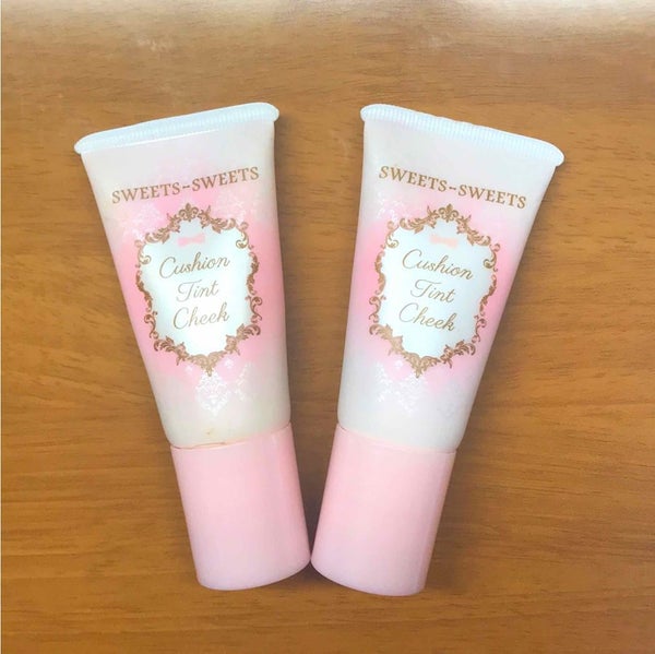 クッションティントチーク/スウィーツ スウィーツ/リキッドチーク by こころ