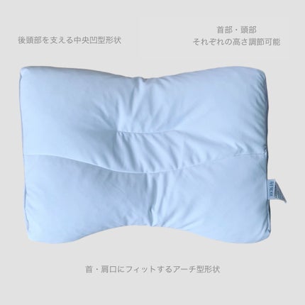 医師がすすめる健康枕 肩楽寝/nishikawa/その他を使ったクチコミ(2枚目)