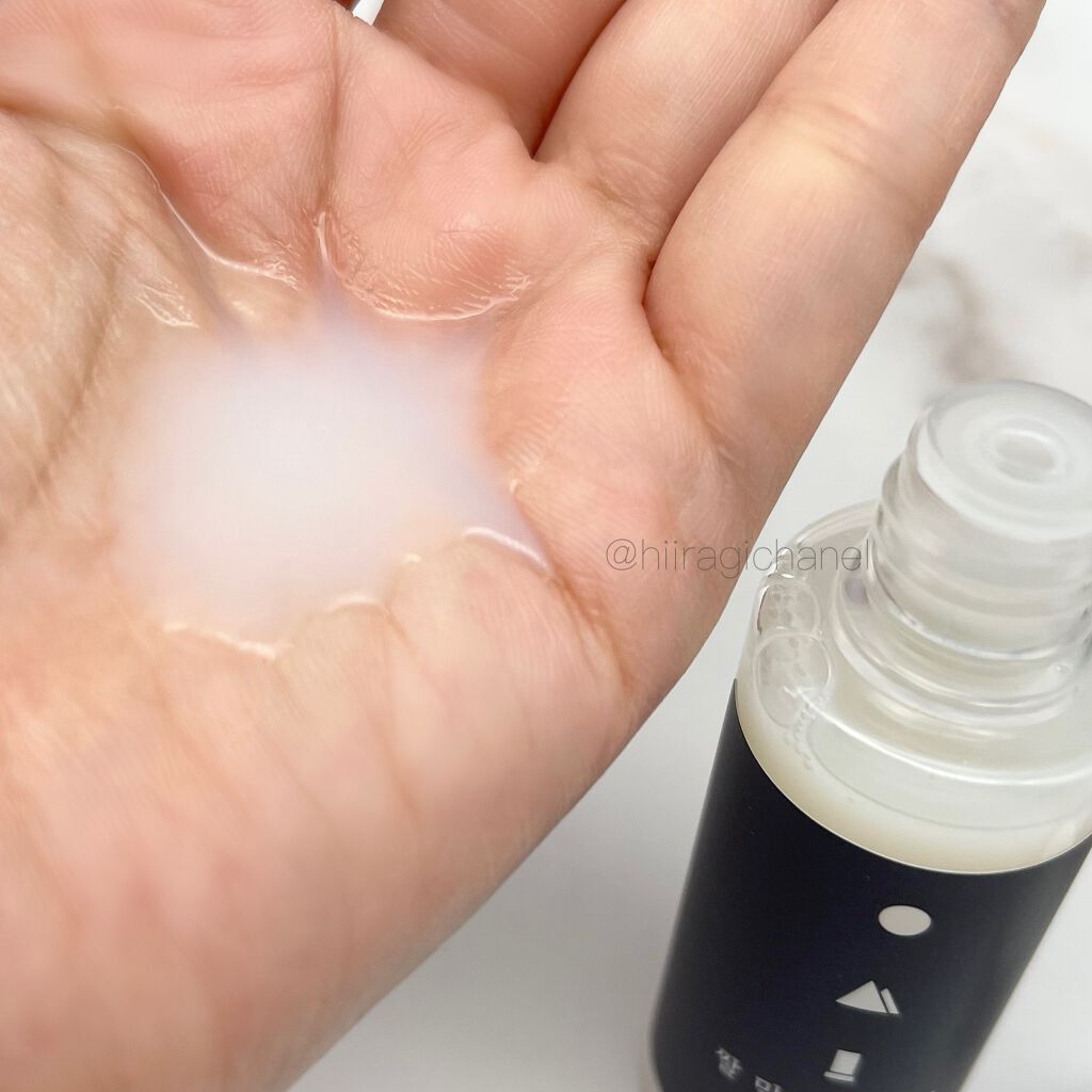 ABOUT ME Rice Makgeolli Gel Mask のクチコミ「\まるでクリーム！濃厚マッコリ保湿/

本物のお米が入った『ナル生マッコリ』とのコラボ🍶
韓国.....」（3枚目）