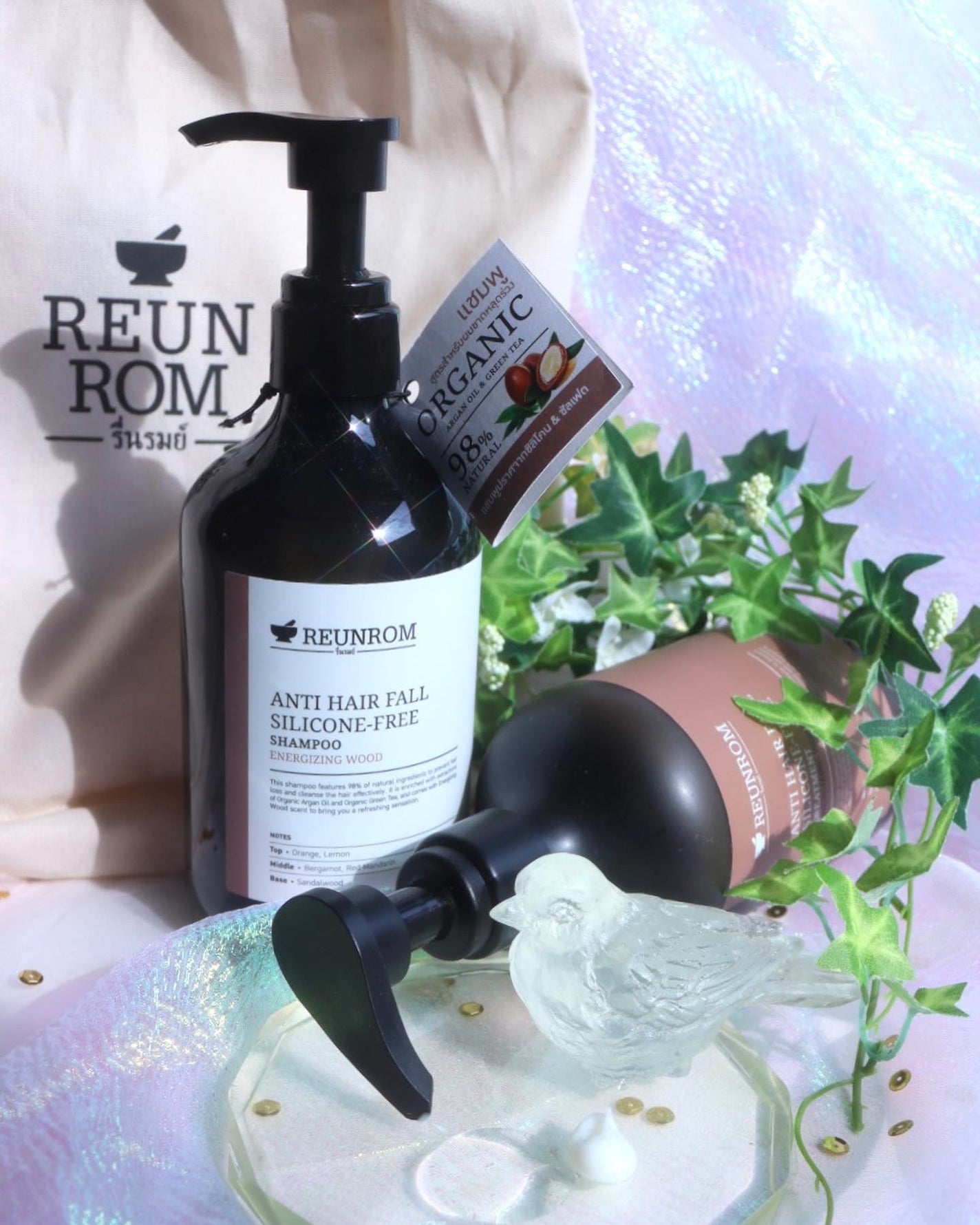 エナージングウッド ヘアシャンプー/ヘアトリートメント/REUNROM/市販シャンプーを使ったクチコミ(1枚目)