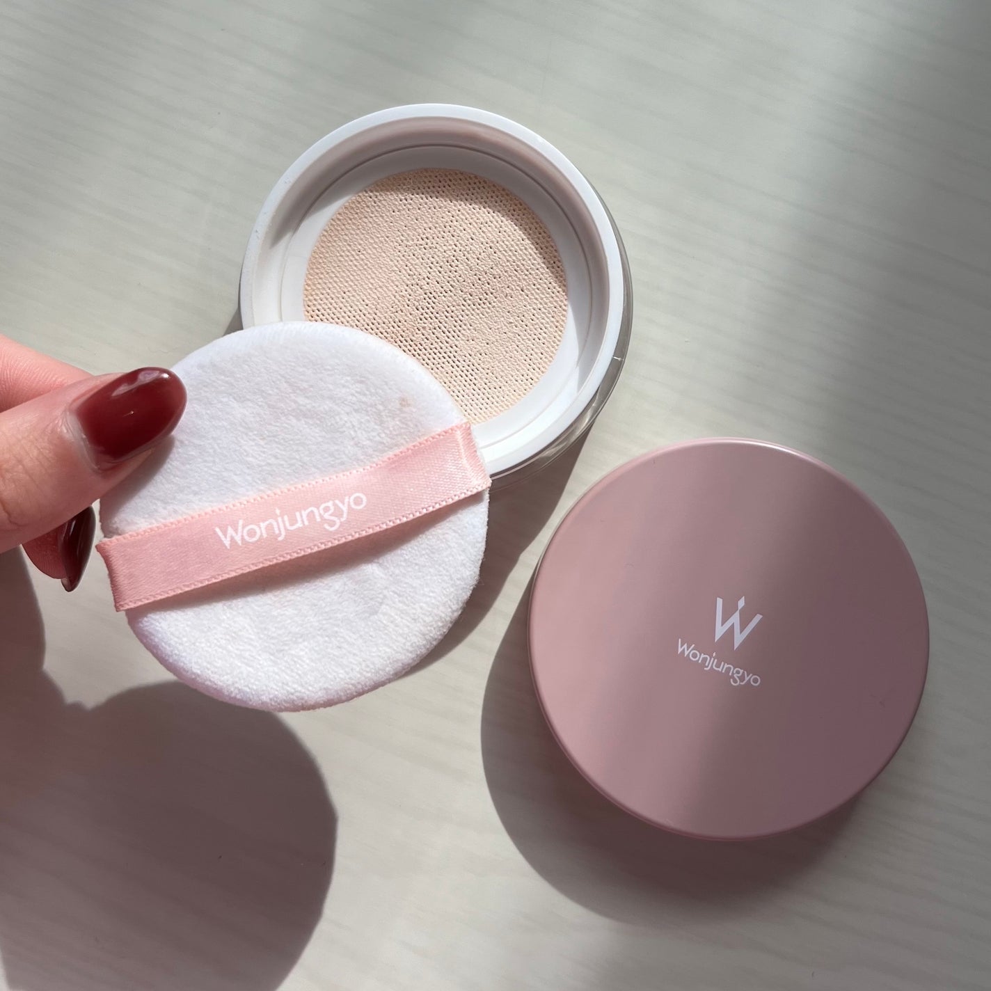 ウォンジョンヨ フィクシングブラーパウダー N/Wonjungyo/ルースパウダーを使ったクチコミ(4枚目)