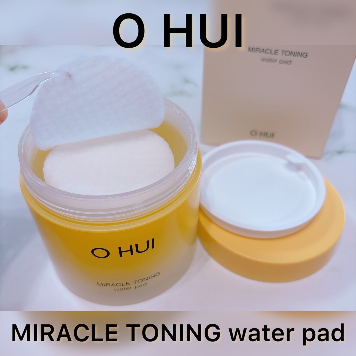 ミラクルトーニング ウォーターパッド/OHUI/化粧水を使ったクチコミ(1枚目)