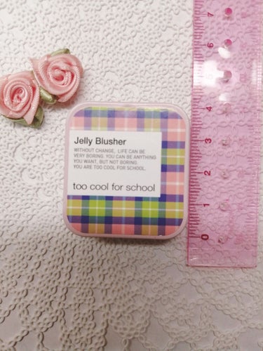 JELLY BLUSHER/too cool for school/ジェル・クリームチークを使ったクチコミ（4枚目）