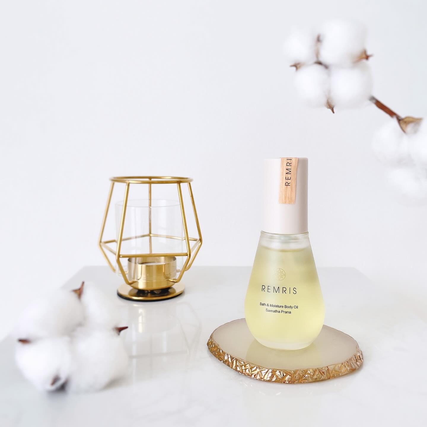 バス＆モイスチャーボディオイル Samatha Prana（サマタプラーナ）/REMRIS/ボディオイルを使ったクチコミ（1枚目）