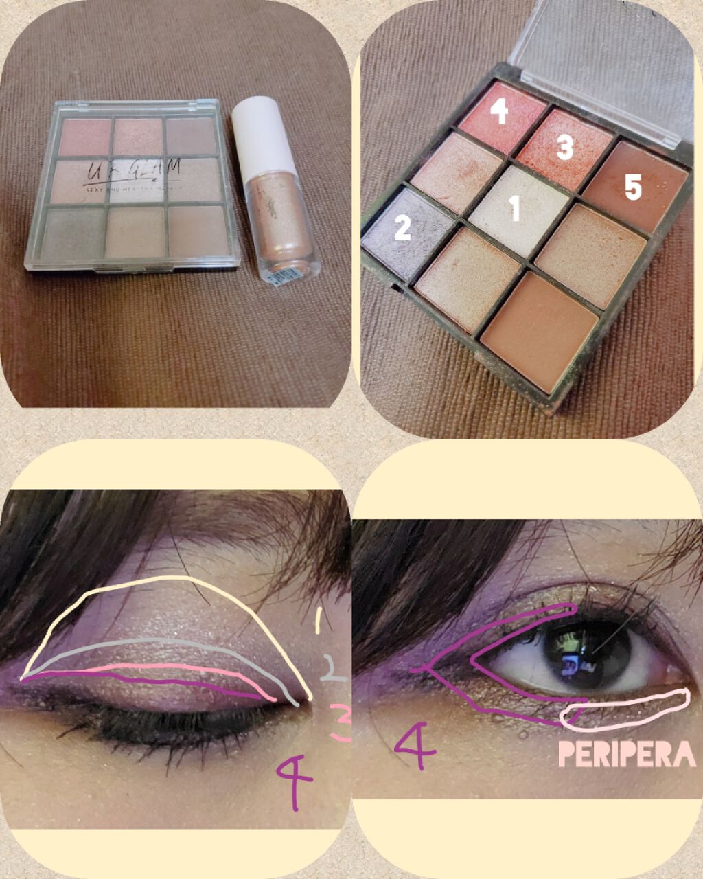 ラスティンググロスリップ/CEZANNE/口紅を使ったクチコミ（3枚目）