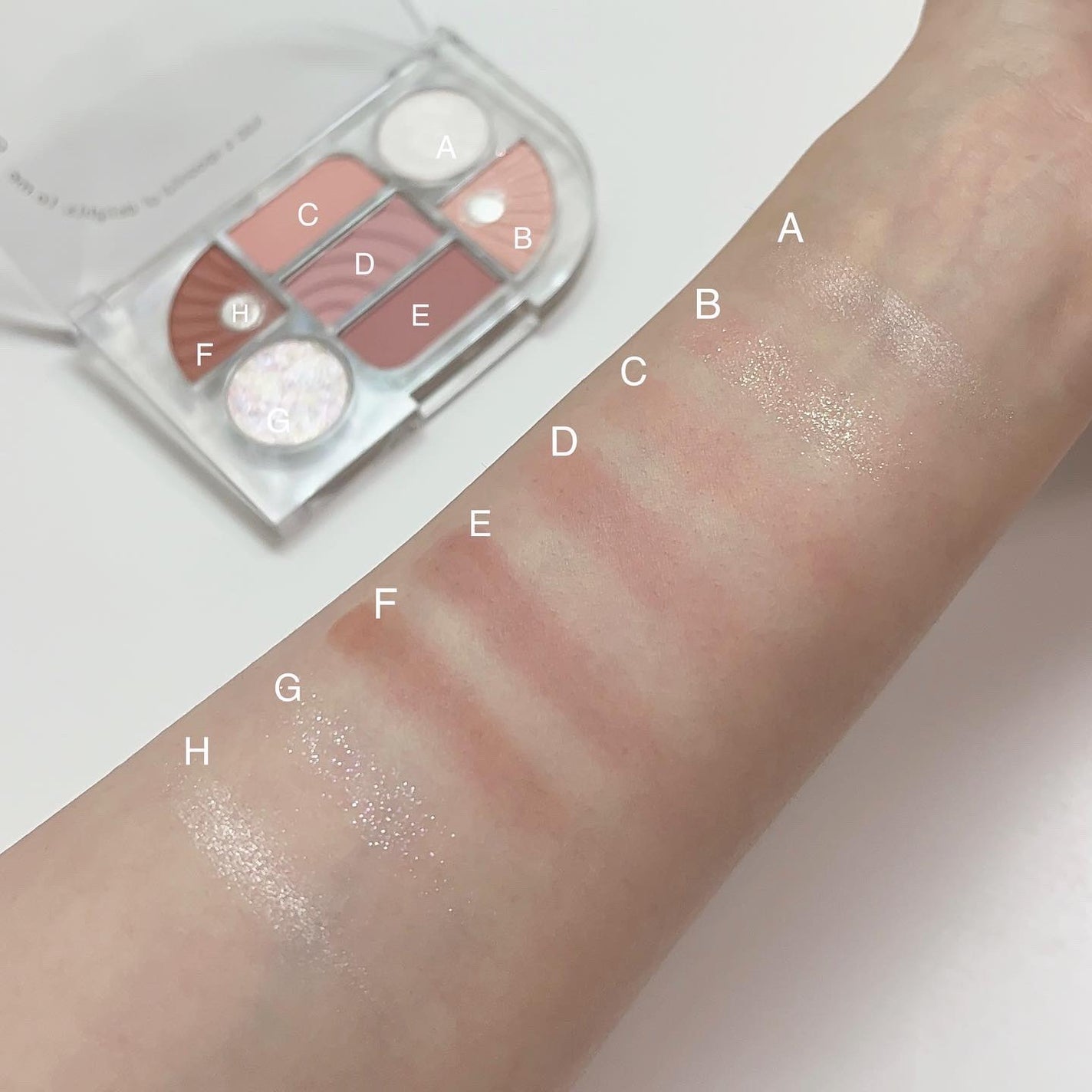 シンプレイン アイパレット/Sim;plain/アイシャドウパレットを使ったクチコミ(3枚目)