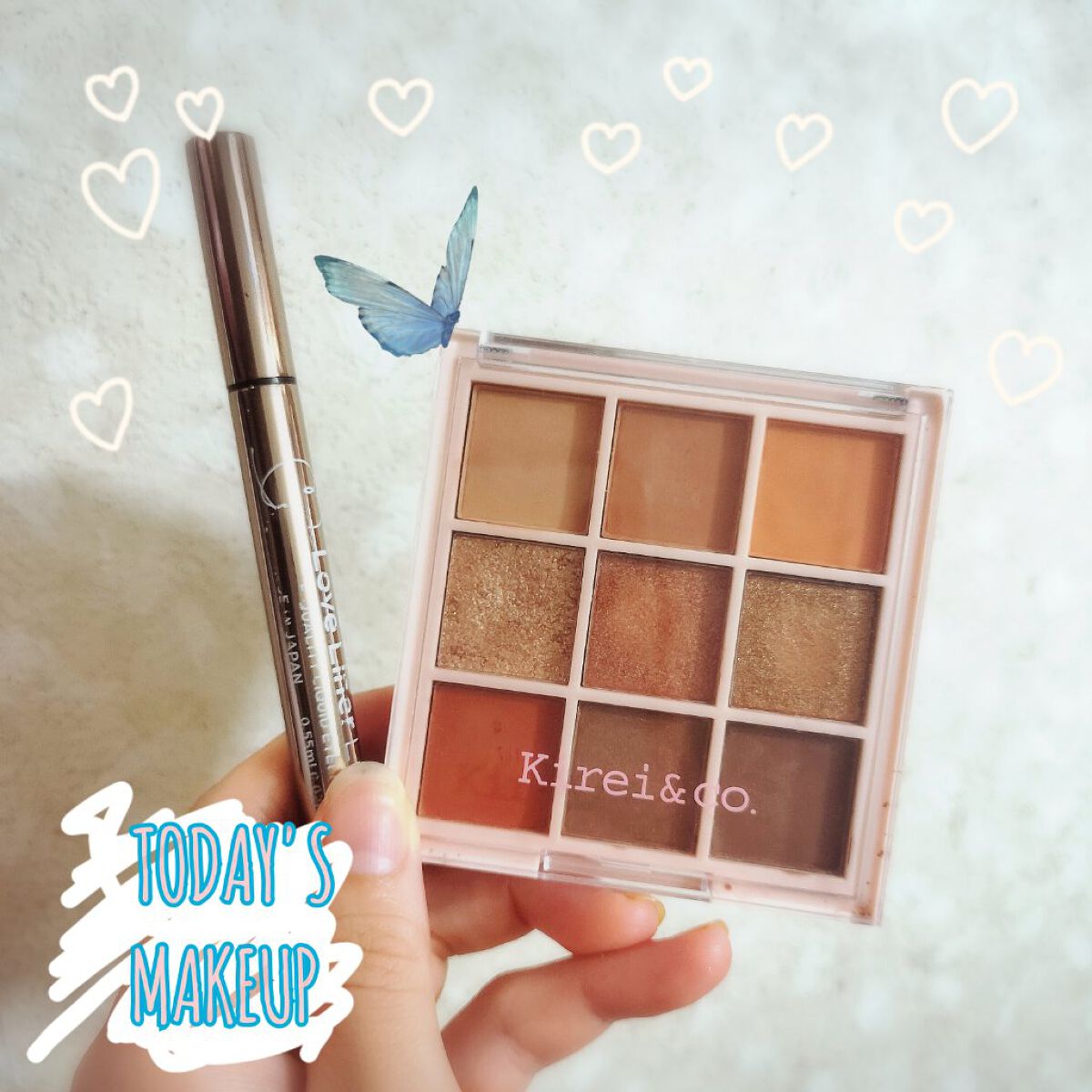 アイシャドウパレット/Kirei&co./アイシャドウパレットを使ったクチコミ（1枚目）