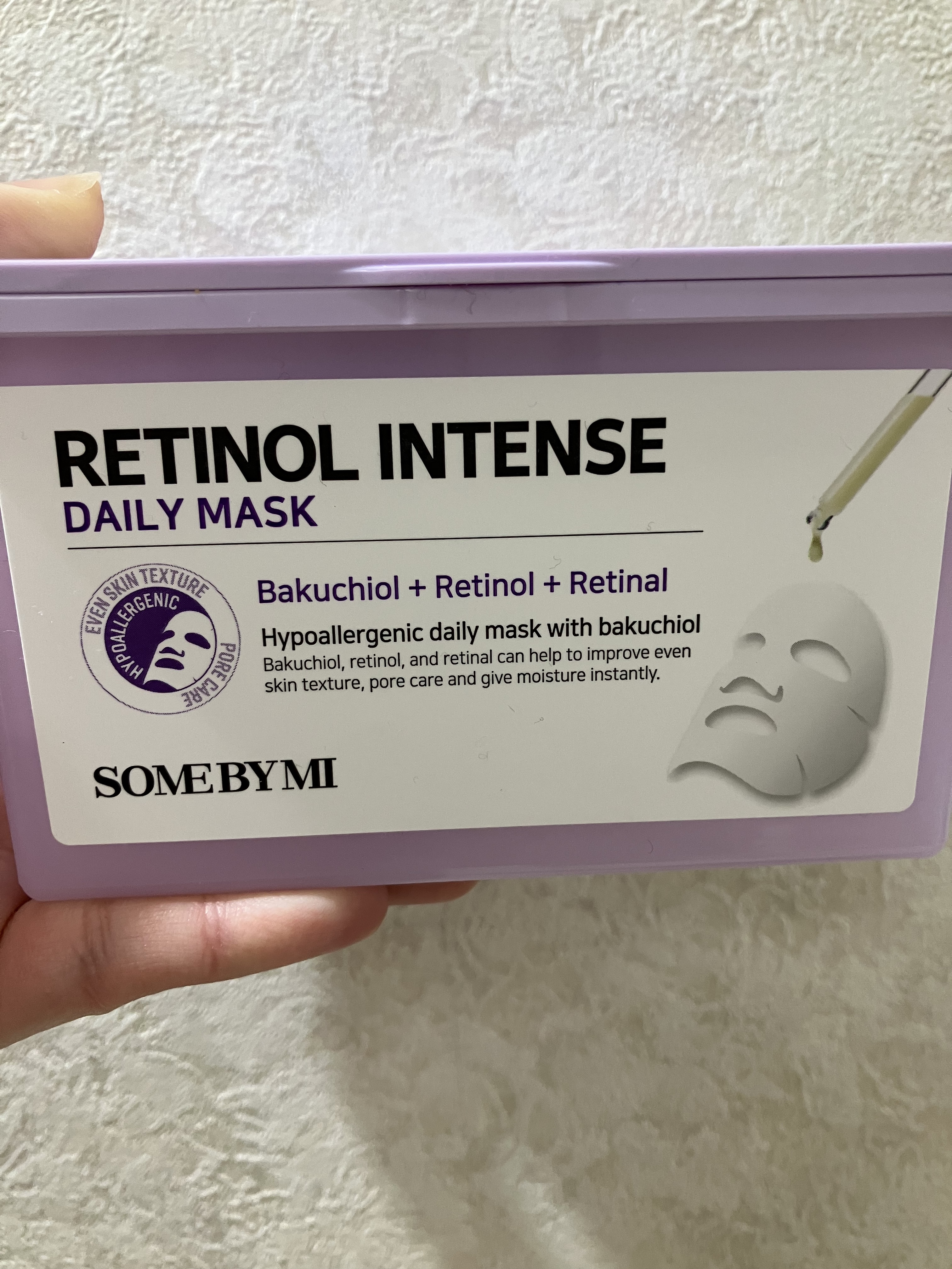 レチノールインテンスデイリーマスク/SOME BY MI/シートマスク・パックを使ったクチコミ（2枚目）