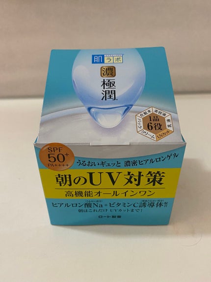 極潤 UVホワイトゲル/肌ラボ/オールインワン化粧品を使ったクチコミ(1枚目)