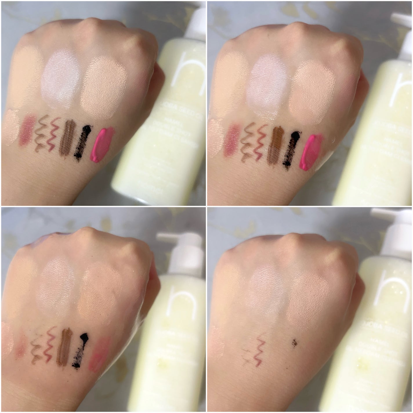 ダブルショットオイルトゥーフォームクレンザー/HAMEL/オイルクレンジングを使ったクチコミ(4枚目)