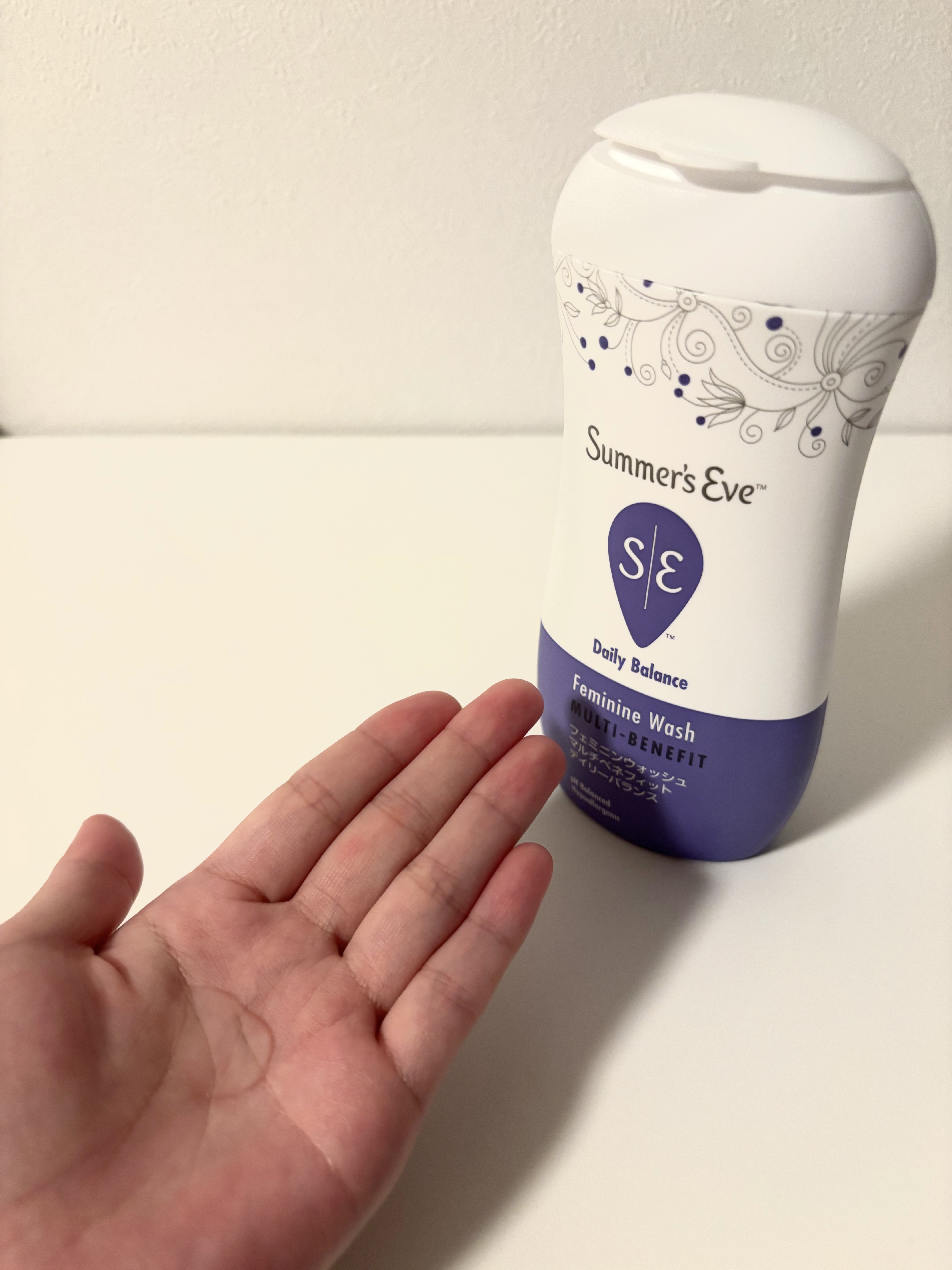 フェミニンウォッシュ マルチベネフィット デイリーバランス/Summer's Eve(サマーズイブ)/デリケートゾーンケアを使ったクチコミ（2枚目）