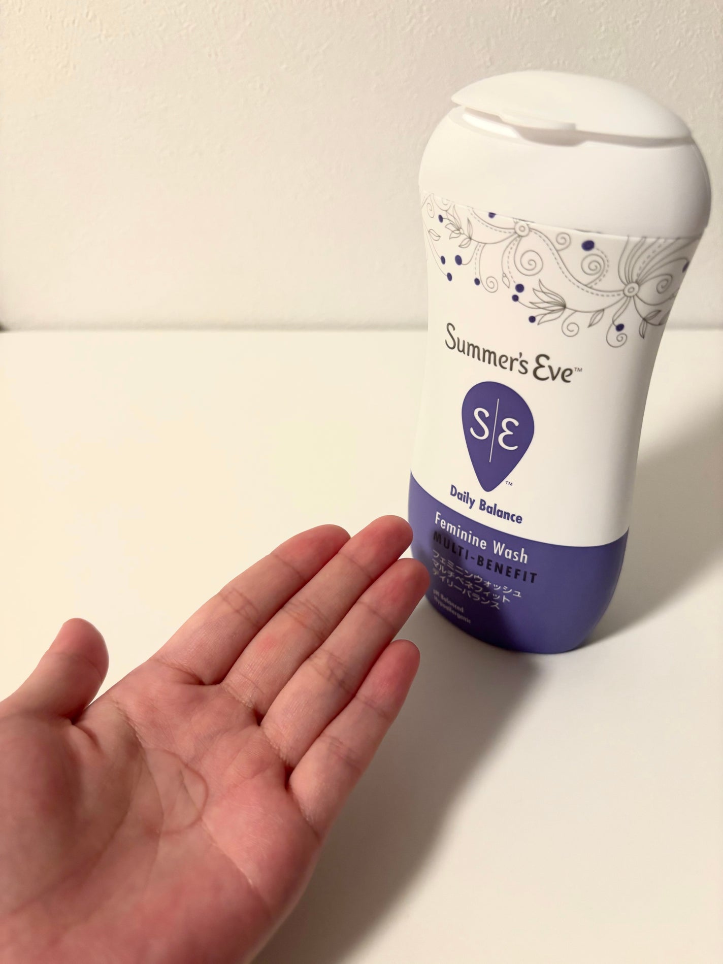 フェミニンウォッシュ マルチベネフィット デイリーバランス/Summer's Eve(サマーズイブ)/デリケートゾーンケアを使ったクチコミ(2枚目)