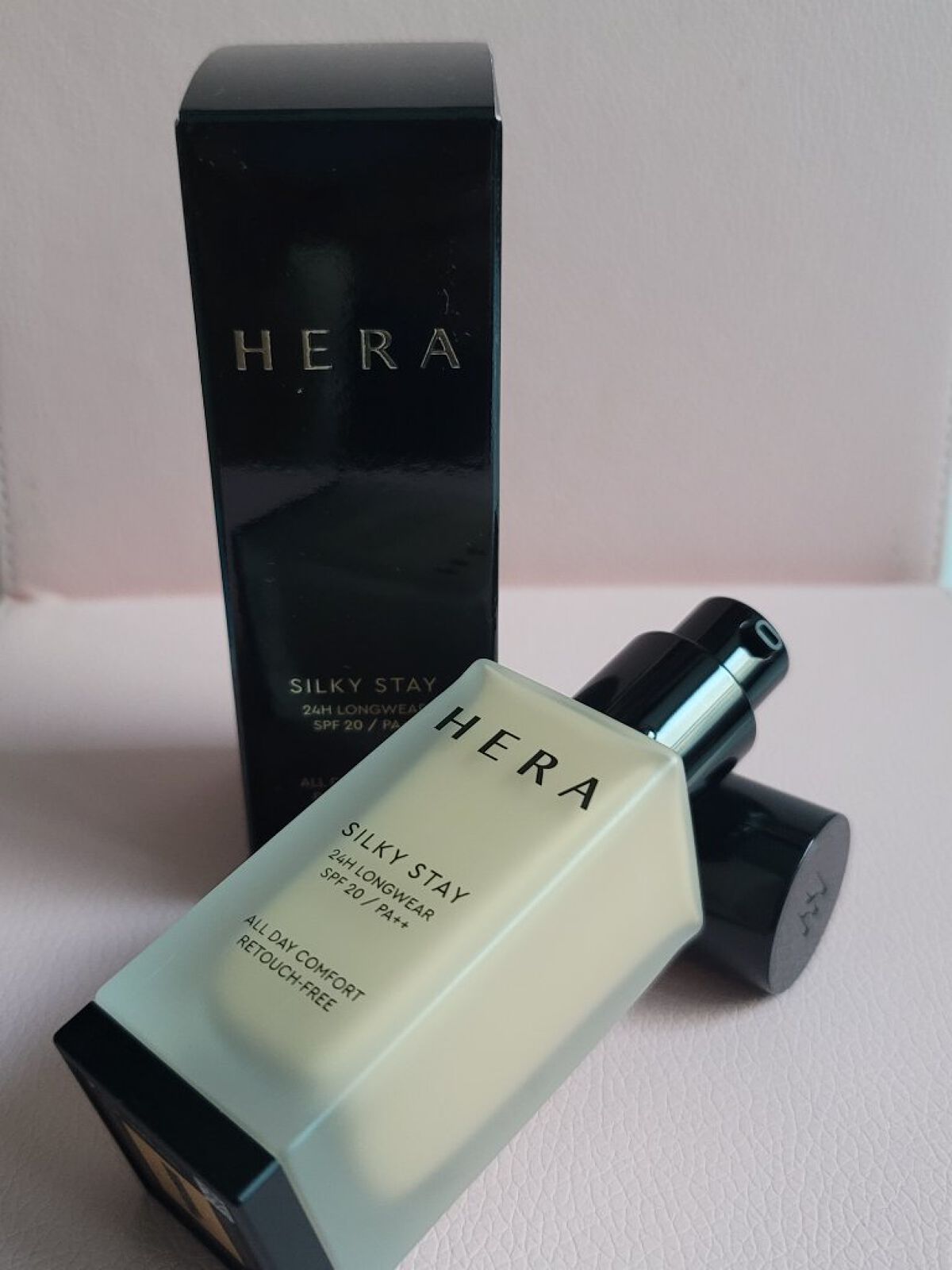 シルキーステイファンデーション 21N/HERA/リキッドファンデーションを使ったクチコミ（2枚目）