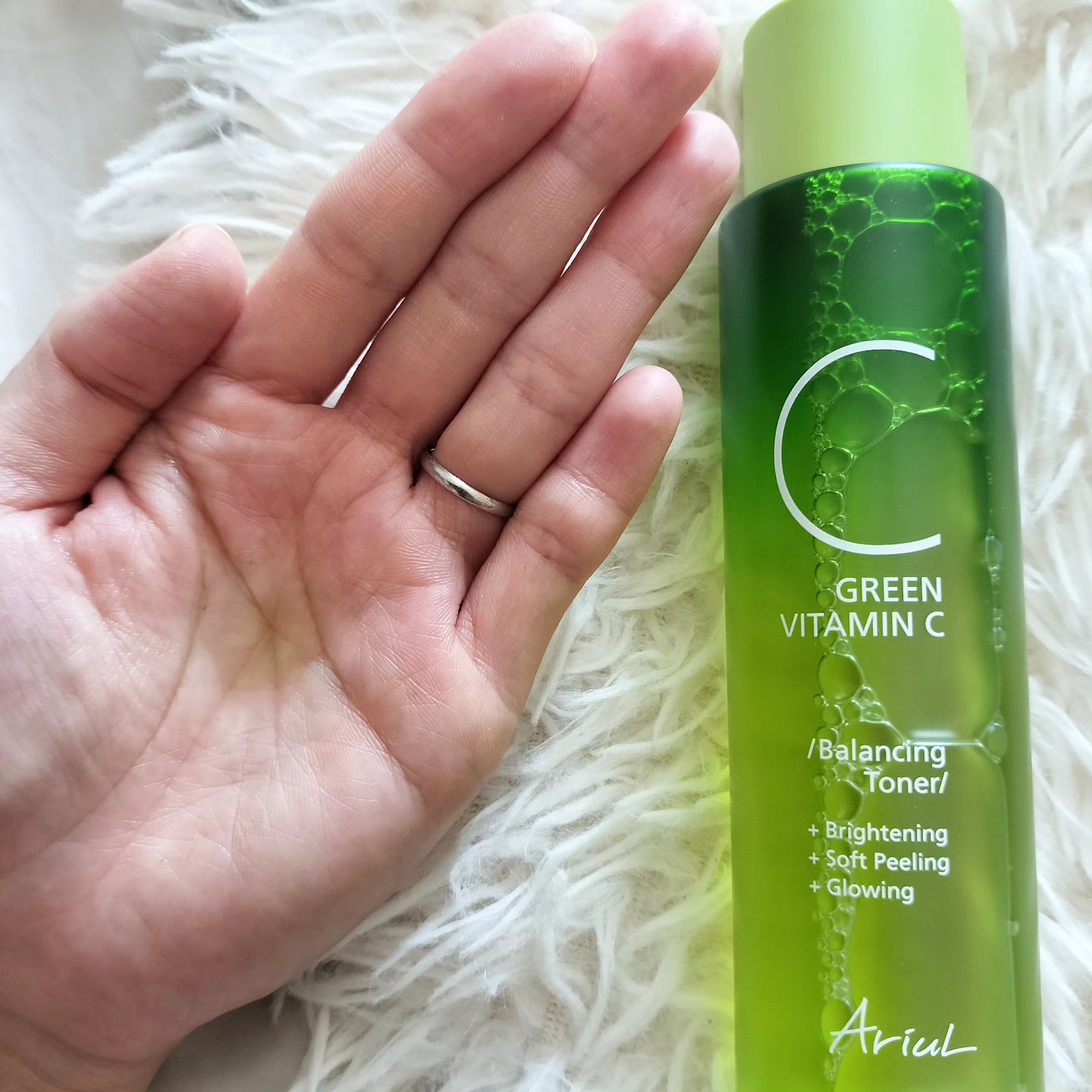 アリウル グリーンビタミンC バランシングトナー/Ariul/化粧水を使ったクチコミ（3枚目）
