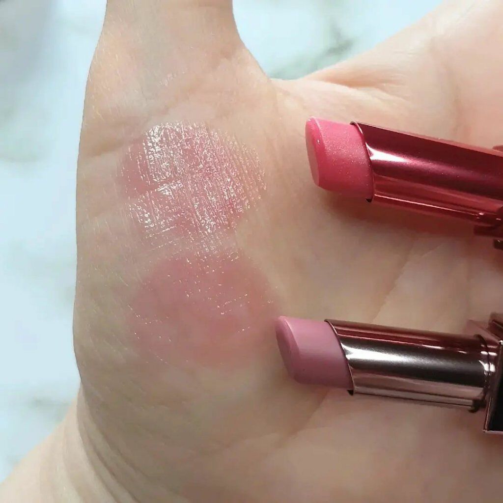  ミニ アフターグロー リップバームデュオ/NARS/口紅を使ったクチコミ（3枚目）