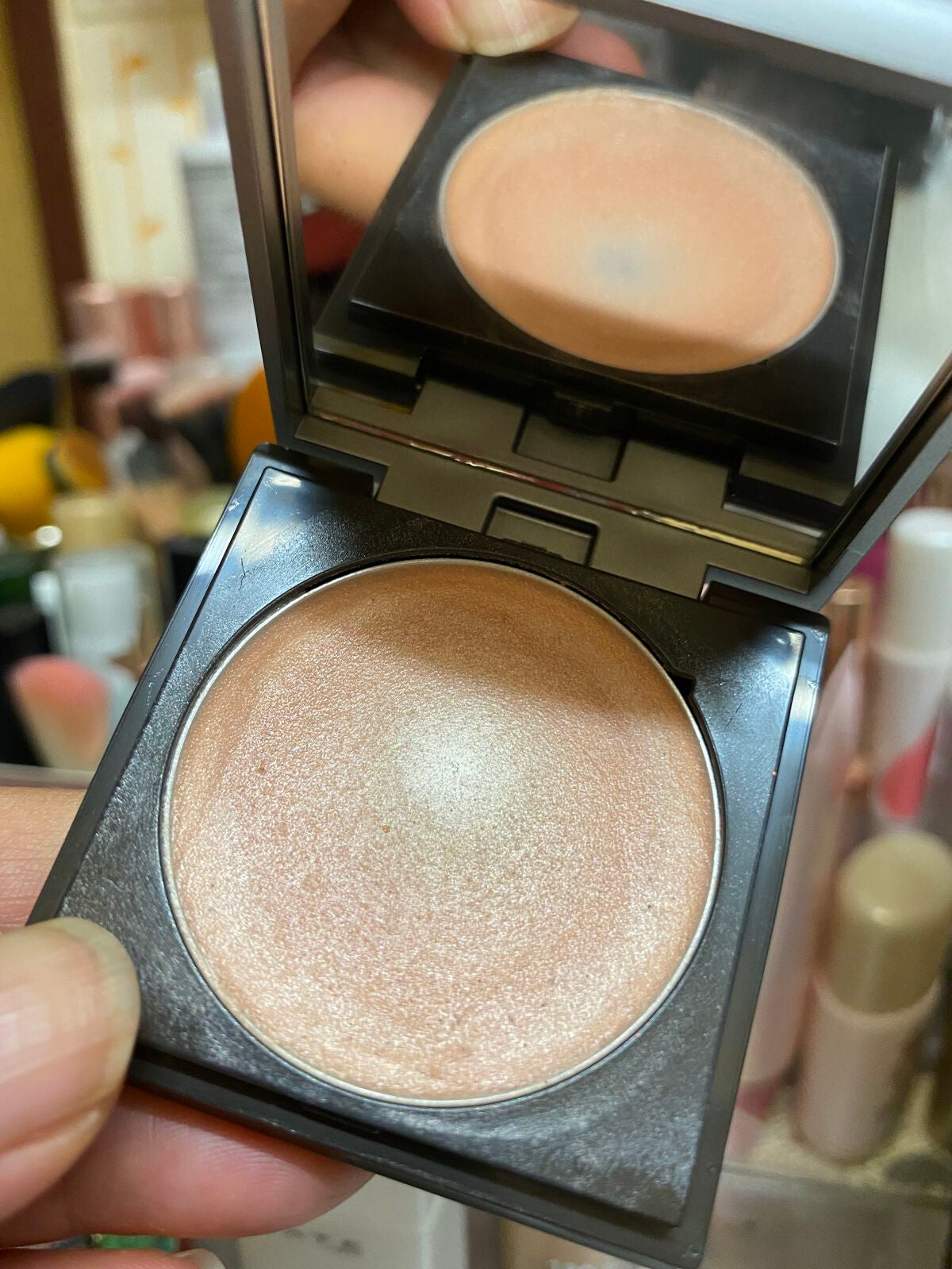 &be グロウハイライター/&be/クリームハイライトを使ったクチコミ(5枚目)