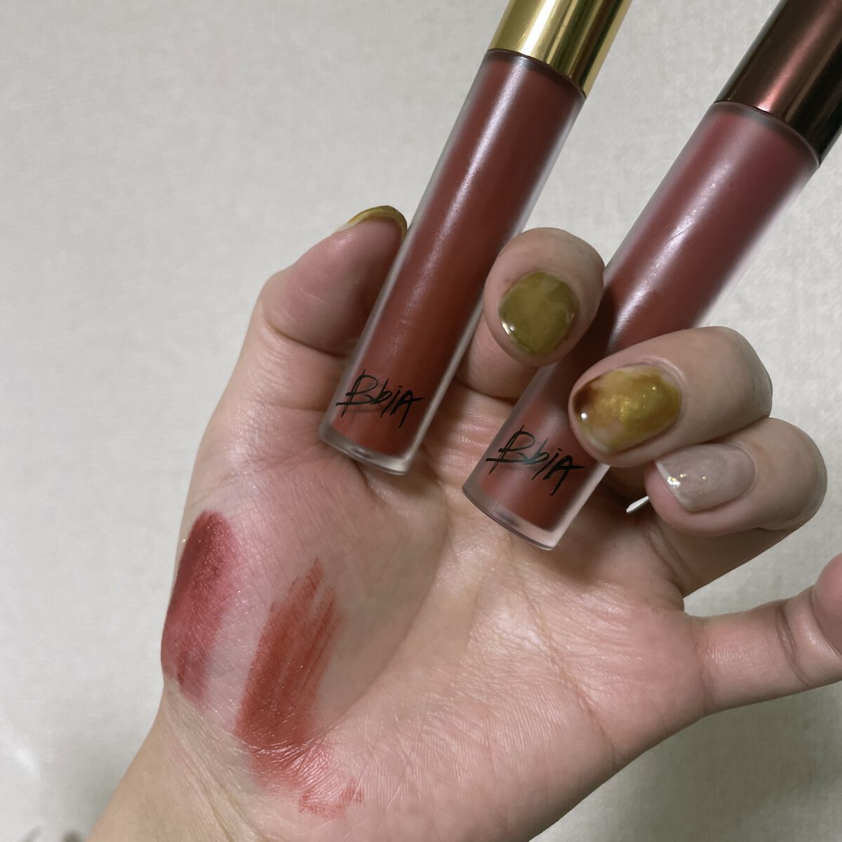 ラストベルベットティント V14 チルボス/BBIA/リップティントを使ったクチコミ（1枚目）