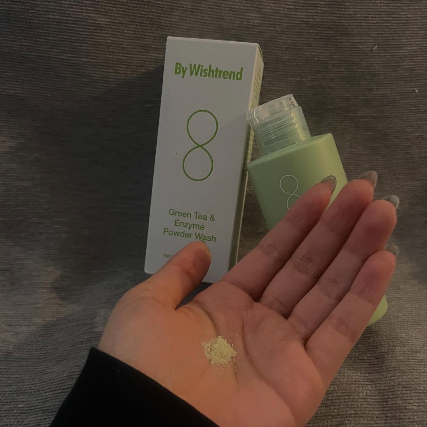 スワン✧*。 on LIPS 「【ByWISHTREND】グリーンティーパウダーウォッシュ¥2..」(2枚目)