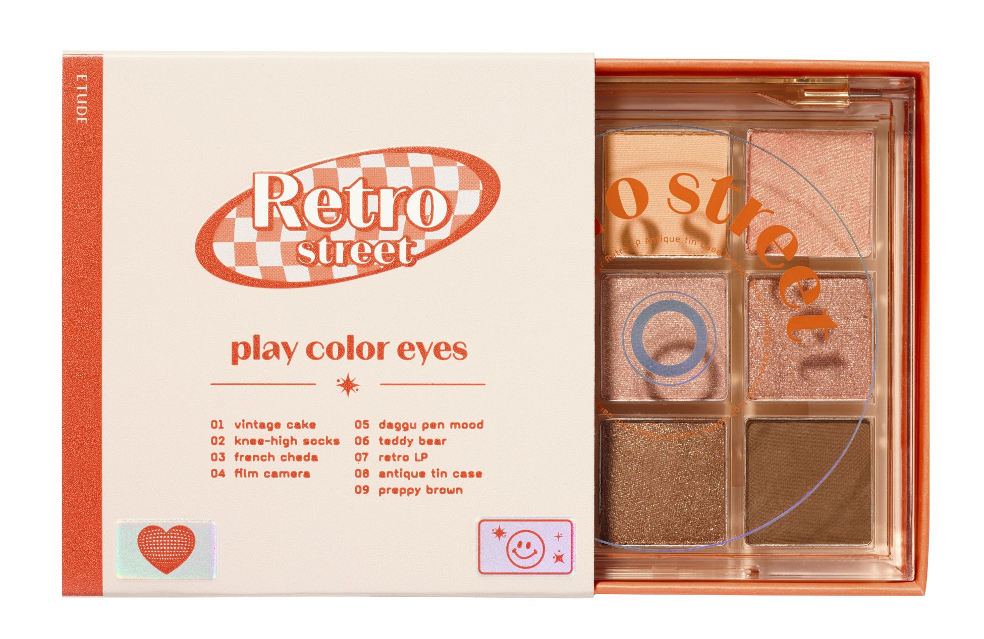 ETUDE エチュード プレイカラーアイズ Retro Street ×4 試してみた】ETUDE プレイカラーアイズ レトロストリート の人気