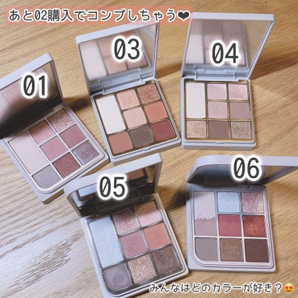 ドットオンムードアイパレット/Heart Percent/アイシャドウパレットを使ったクチコミ(10枚目)