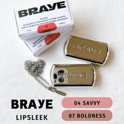 BRAYE LIPSLEEK/BRAYE/口紅を使ったクチコミ(1枚目)