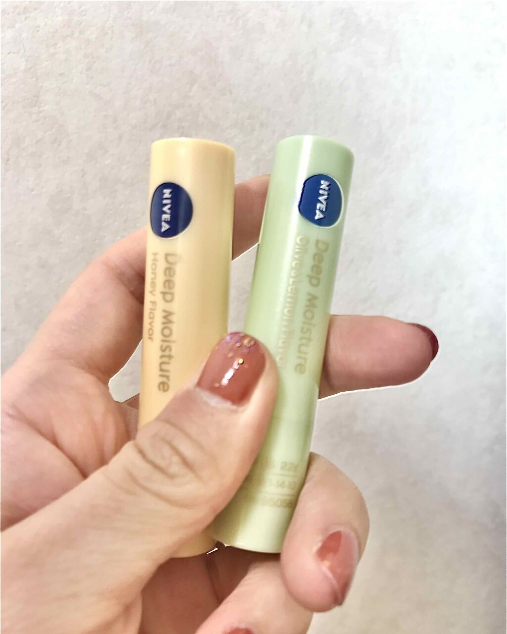 ニベア ディープモイスチャーリップ/ニベア/リップクリームを使ったクチコミ（2枚目）