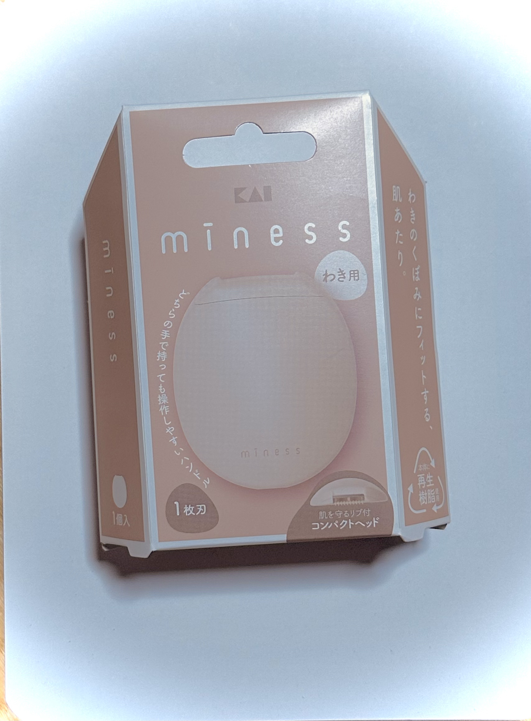 miness わき用カミソリ/貝印/シェーバーを使ったクチコミ（1枚目）