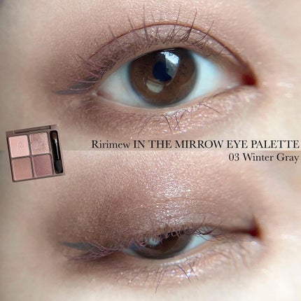 インザミラーアイパレット/Ririmew/アイシャドウパレットを使ったクチコミ(1枚目)