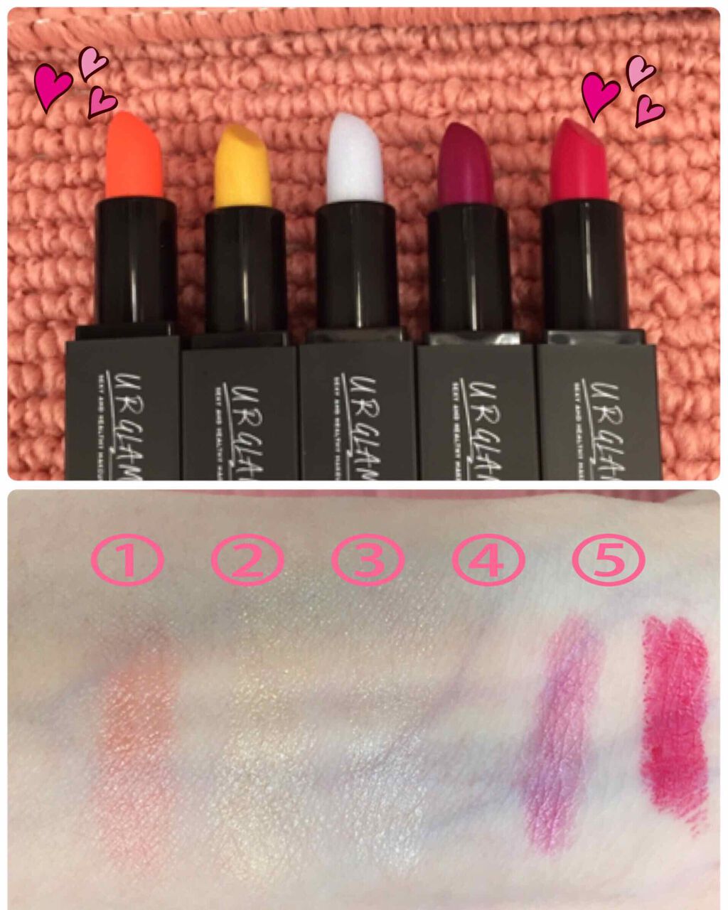 UR GLAM     MINI LIPSTICK/U R GLAM/口紅を使ったクチコミ(2枚目)